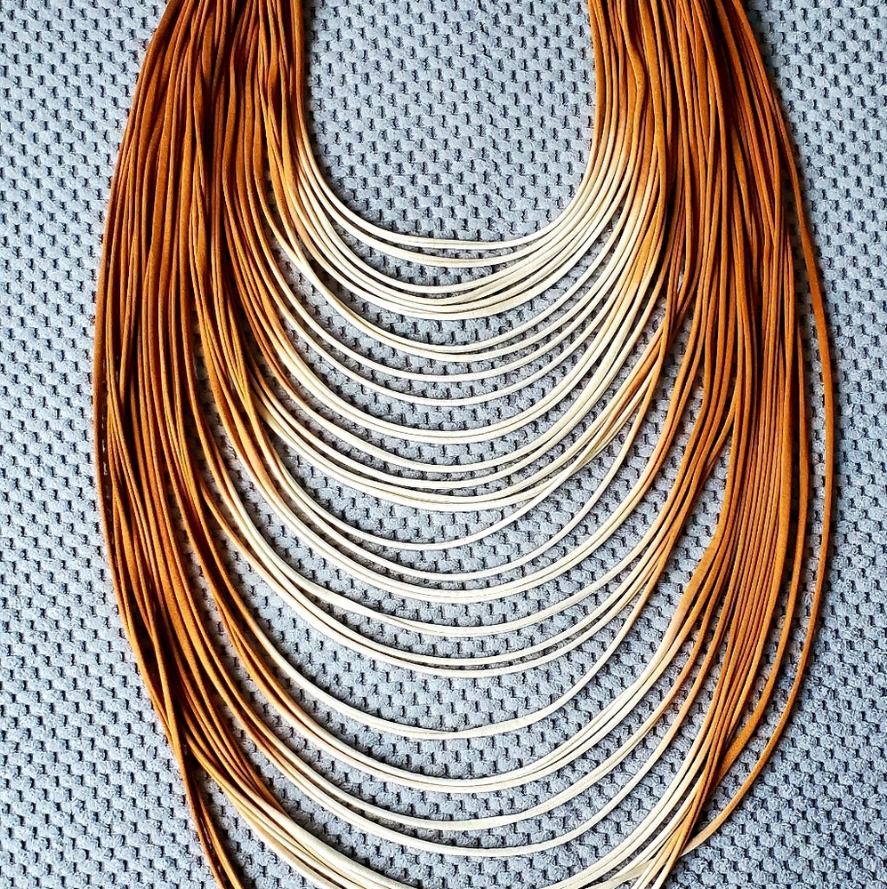 Frog Aspect Ombre Strand Necklace